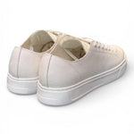 Sneaker pelle martellata bianca XL Crime London 