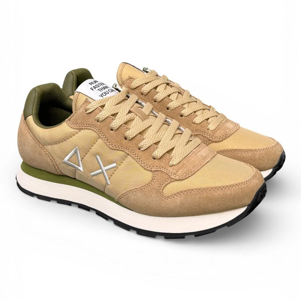 Sneaker uomo Sun 68 Tom Solid beige 