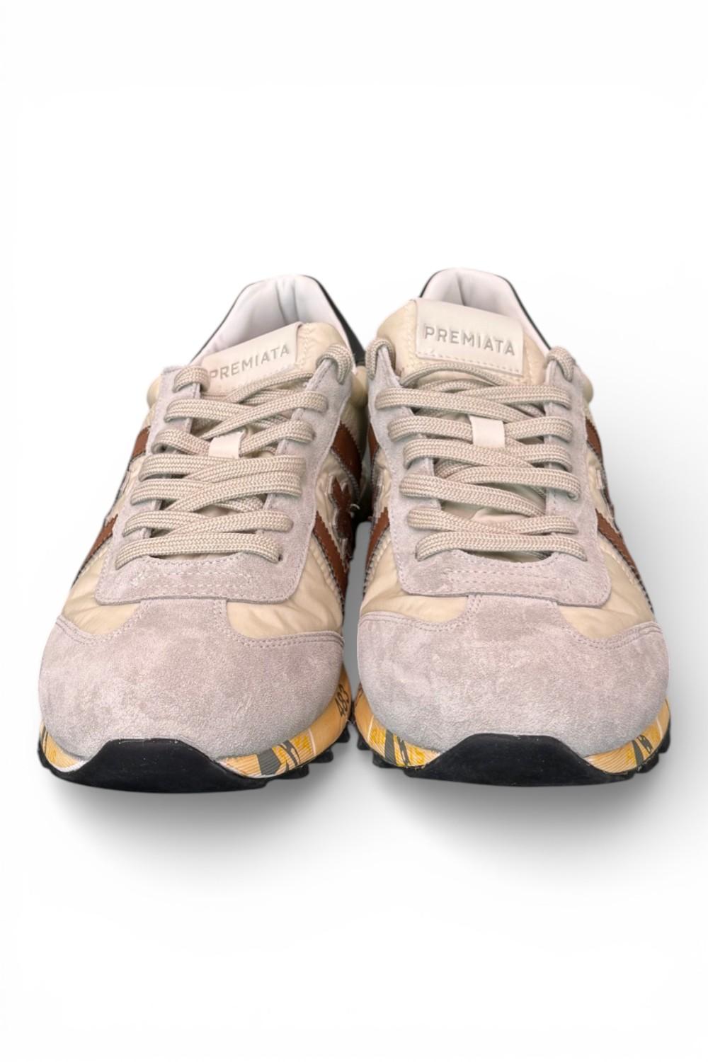 Sneaker uomo Lucy 8189 beige marrone 