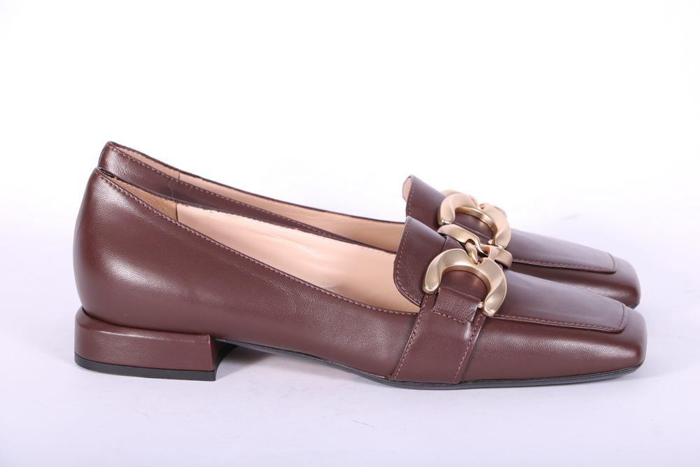Mocassino accessorio testa di moro forma quadra Matteo Pitti<BR/> 