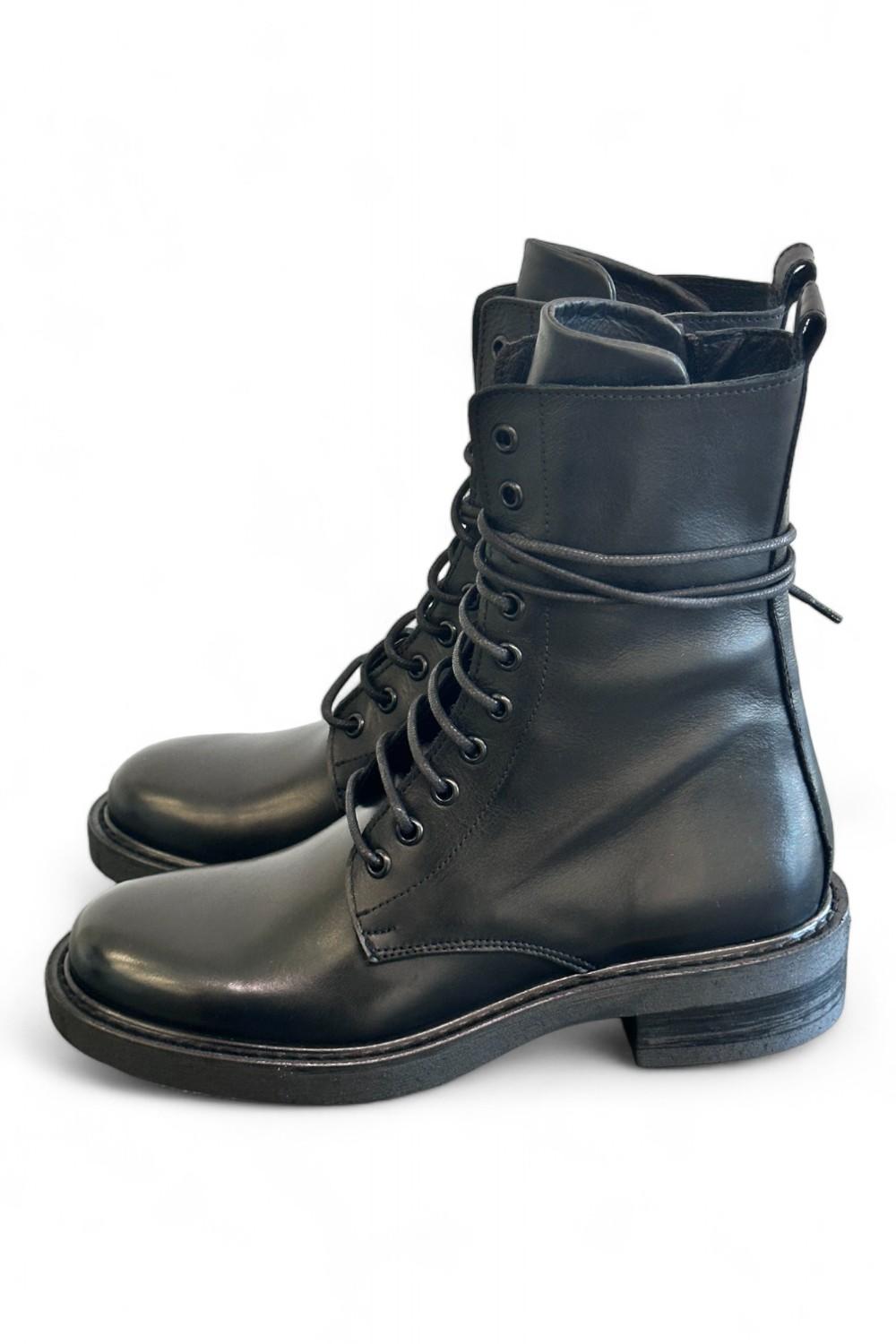 Anfibio donna in pelle nera Metisse<BR/> 