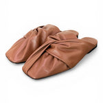 Sabot nodo pelle marrone JVAM<BR/> 