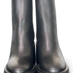 Stivaletto donna nero zip tacco 60 Target<BR/> 