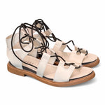 Sandalo schiava pelle latte Fabbrica dei Colli<BR/> 