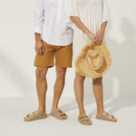Ciabatta Arizona gomma gold donna Birkenstock 129443 