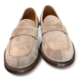 Mocassino suede beige Franco Fedele<BR/> 