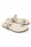 Ciabatta infradito anello strass perla Bibi Lou