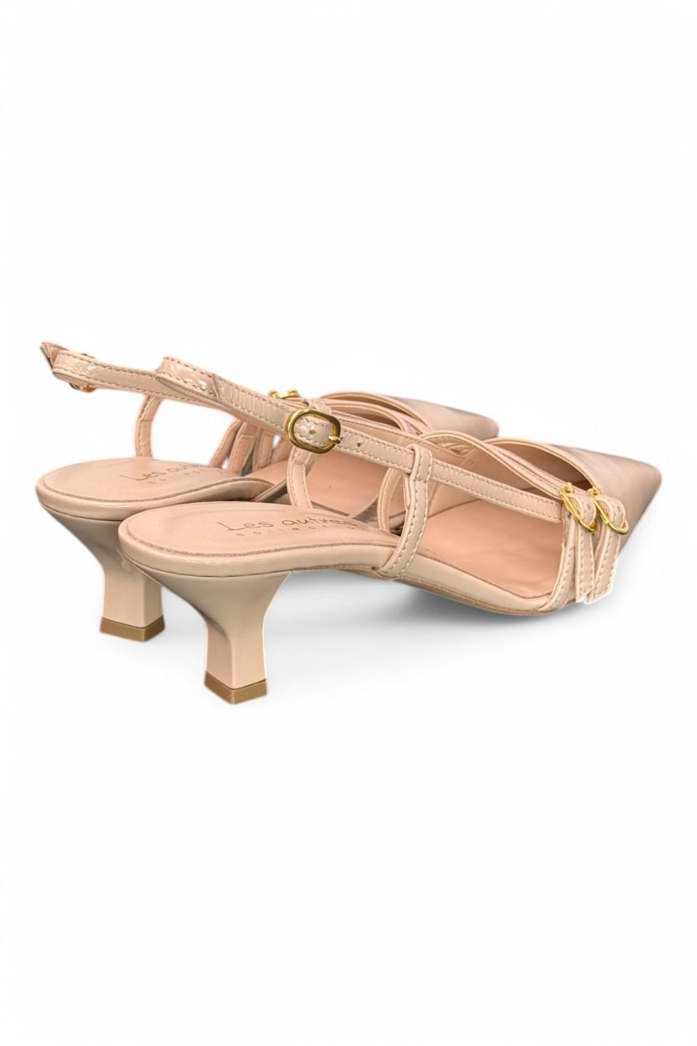 Slingback cinturini T50 sabbia Les Autres<BR/> 
