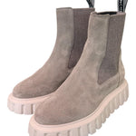 Beatles Grenelle Voile Blanche suede grigio 