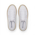 Sneaker Superga 2740 Platform cotton stone wash rope 