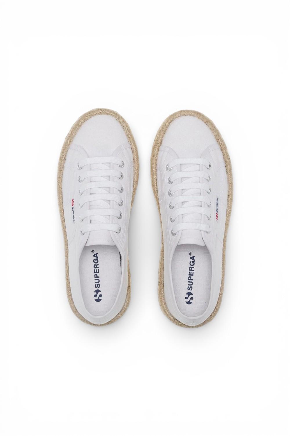 Sneaker Superga 2740 Platform cotton stone wash rope 