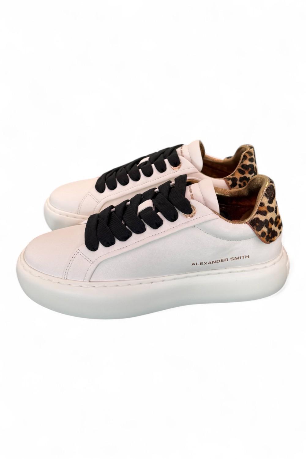 Sneaker donna Soho white leo Alexander Smith<BR/> 