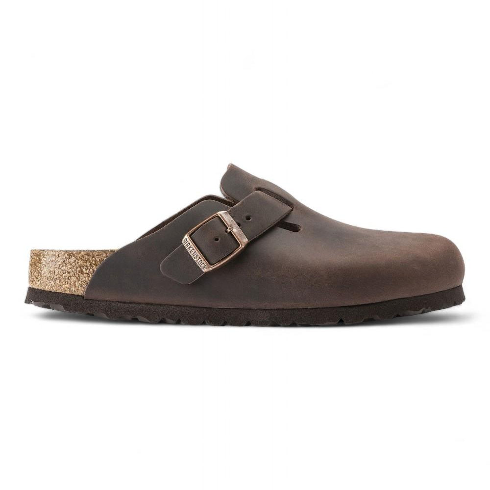 Sabot Boston Birkenstock Habana 860133 testa di moro 
