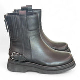 Stivaletto platform fibbia nero Bruno Premi 