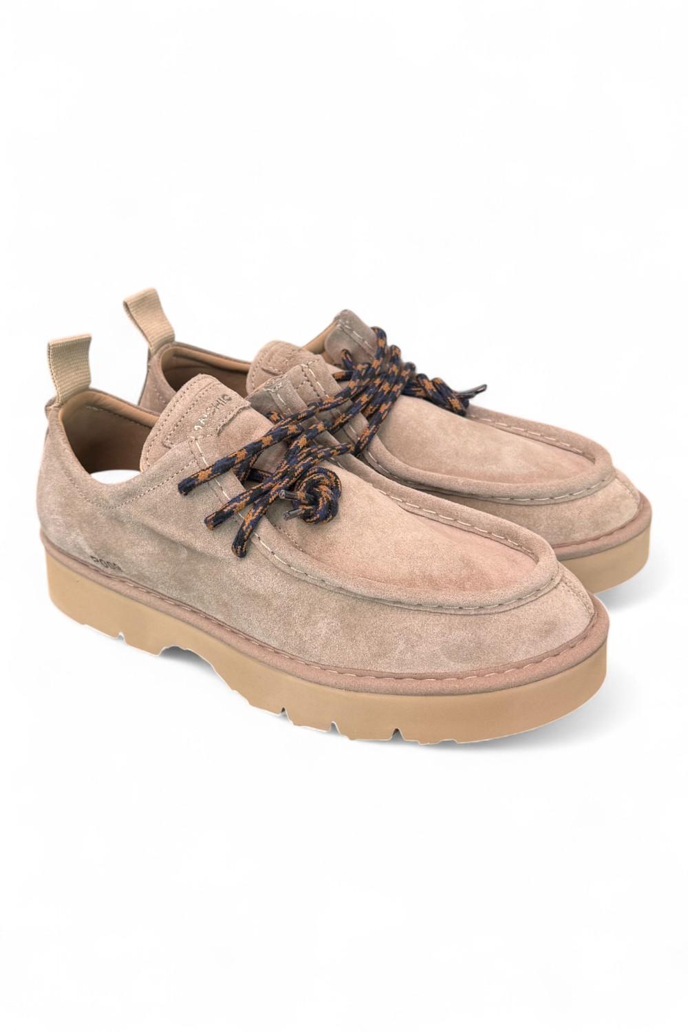Allacciato uomo Panchic P009 ingegnere suede beige 
