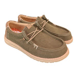 Sneaker uomo Wally Workwear green Hey Dude 