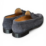 Mocassino mappetti suede blu Kebo 