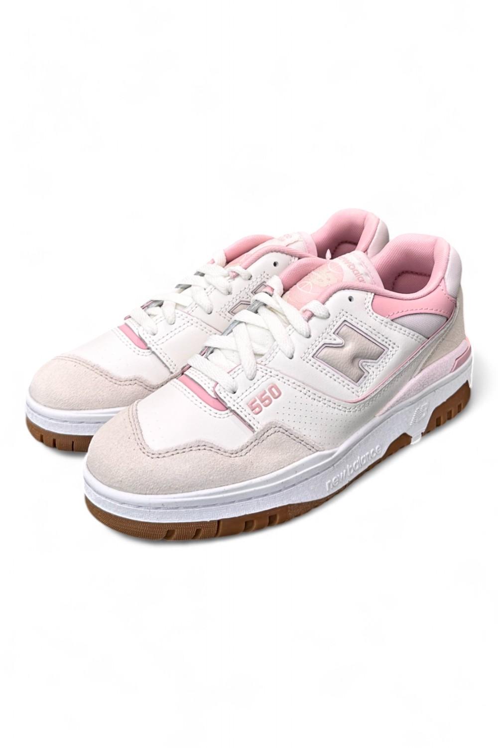 Sneaker New Balance BBW550 NL bianco rosa donna 