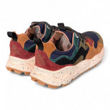 Sneaker uomo Flower Mountain Yamano 3 2B32 mud light brown navy 