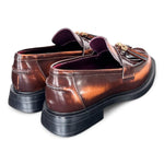 Mocassino mappi cuoio Lorenzo Mari<BR/> 