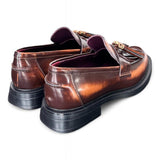 Mocassino mappi cuoio Lorenzo Mari<BR/> 