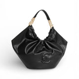 Borsa Smash medium chain pelle nera Coccinelle 