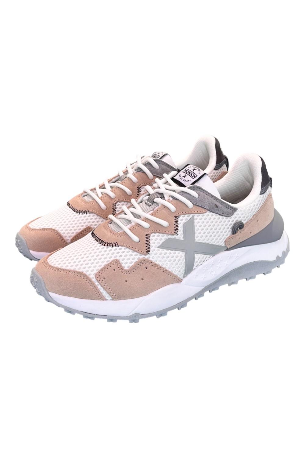 Sneaker uomo Shibuya Munich bianca beige 