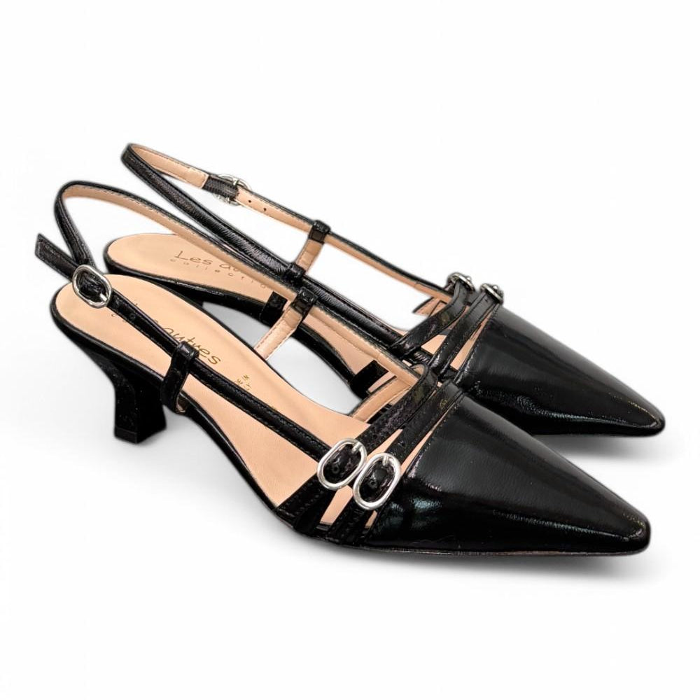 Slingback cinturini T50 nero Les Autres<BR/> 