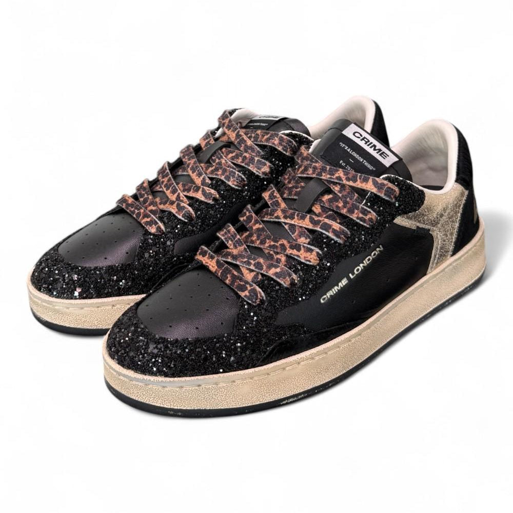 Sneaker donna Crime London Chelsea Gold Touch 
