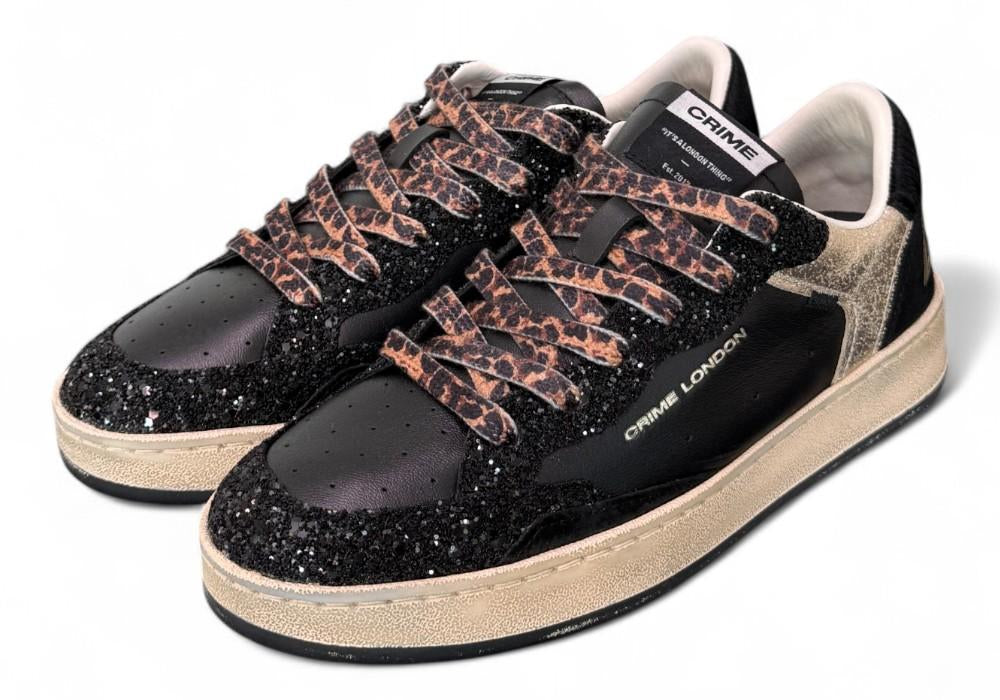 Sneaker donna Crime London Chelsea Gold Touch 
