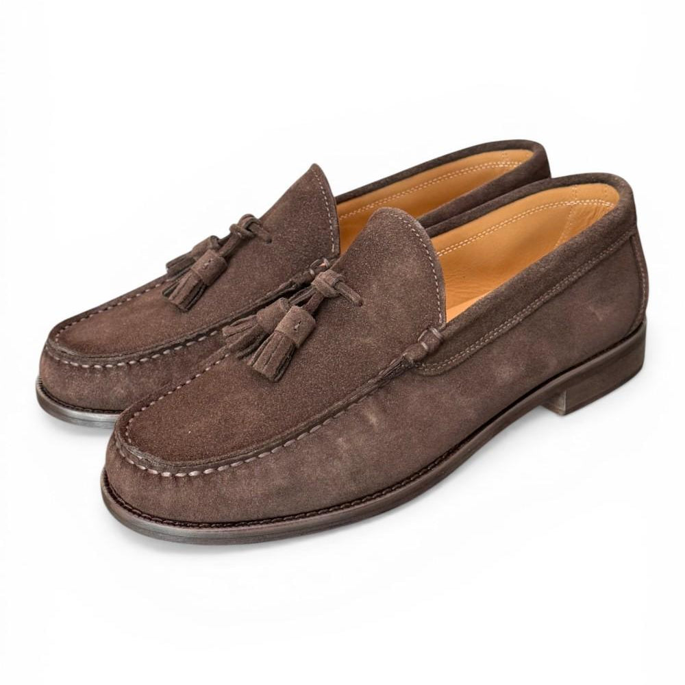 Mocassino mappetti suede testa di moro Kebo 