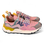 Sneaker donna Flower Mountain Yamano 3 2B22 grey cipria light pink 