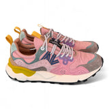 Sneaker donna Flower Mountain Yamano 3 2B22 grey cipria light pink 