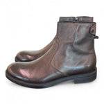 Stivaletto zip pelle brandy Pawelks 