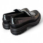 Mocassino spazzolato nero Uma Parker 