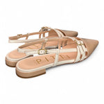 Slingback cintini beige latte Matteo Pitti 