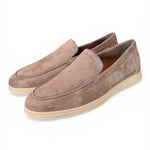 Mocassino nabuk sand  Frau 
