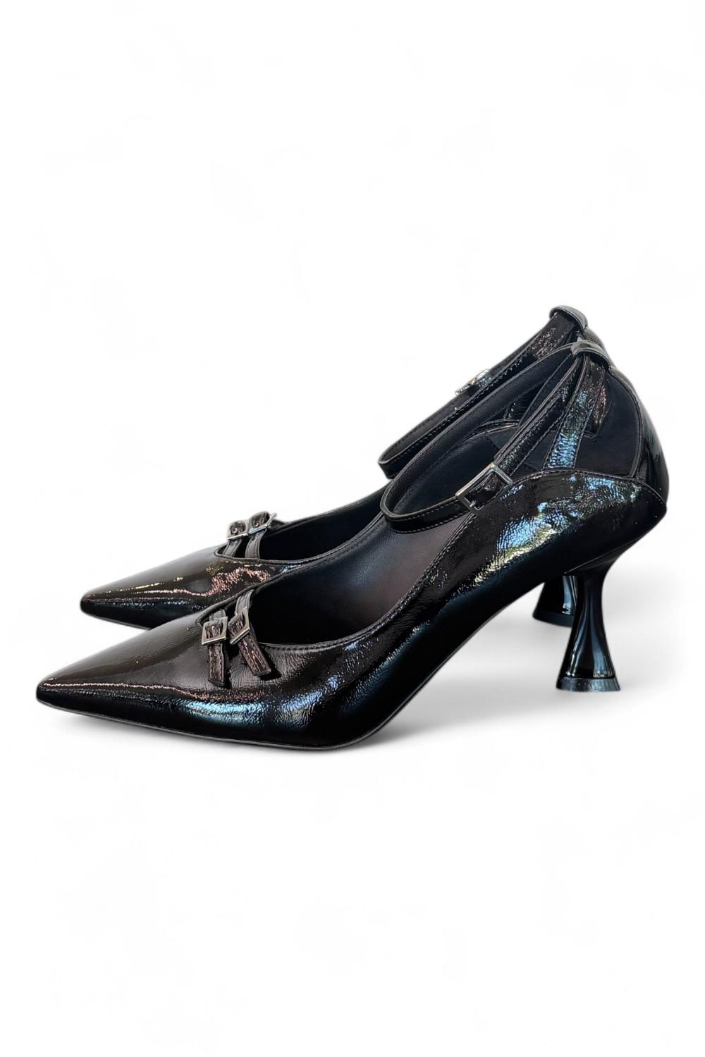 Decolté vernice nera Isabelle Paris<BR/> 