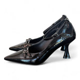 Decolté vernice nera Isabelle Paris<BR/> 