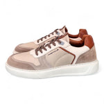 Sneaker uomo basket latte Ambitious 