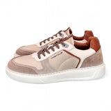 Sneaker uomo basket latte Ambitious 