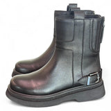 Stivaletto platform fibbia nero Bruno Premi 