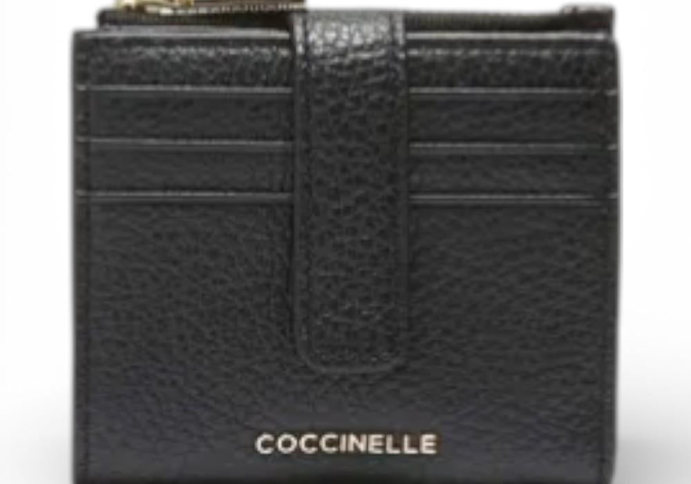 P.foglio metallic soft nero Coccinelle 