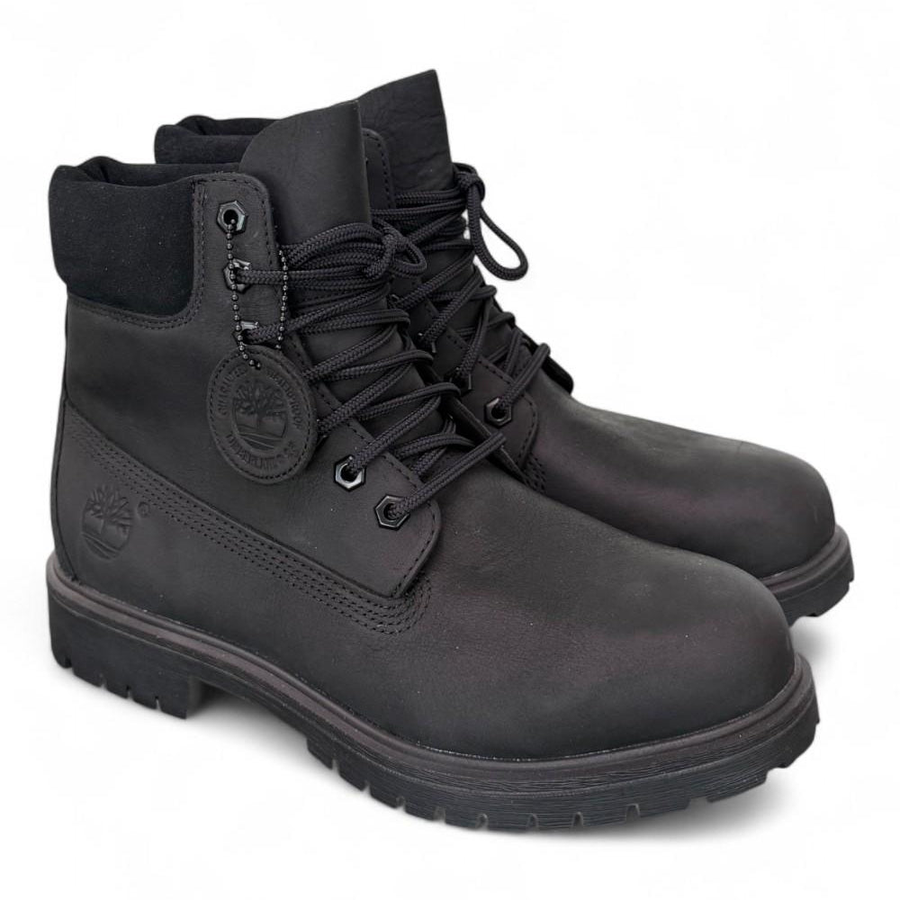 Anfibio Impermeabile Timberland® Premium 6-Inch da Uomo in pelle nera ingrassata 0A6CH6 