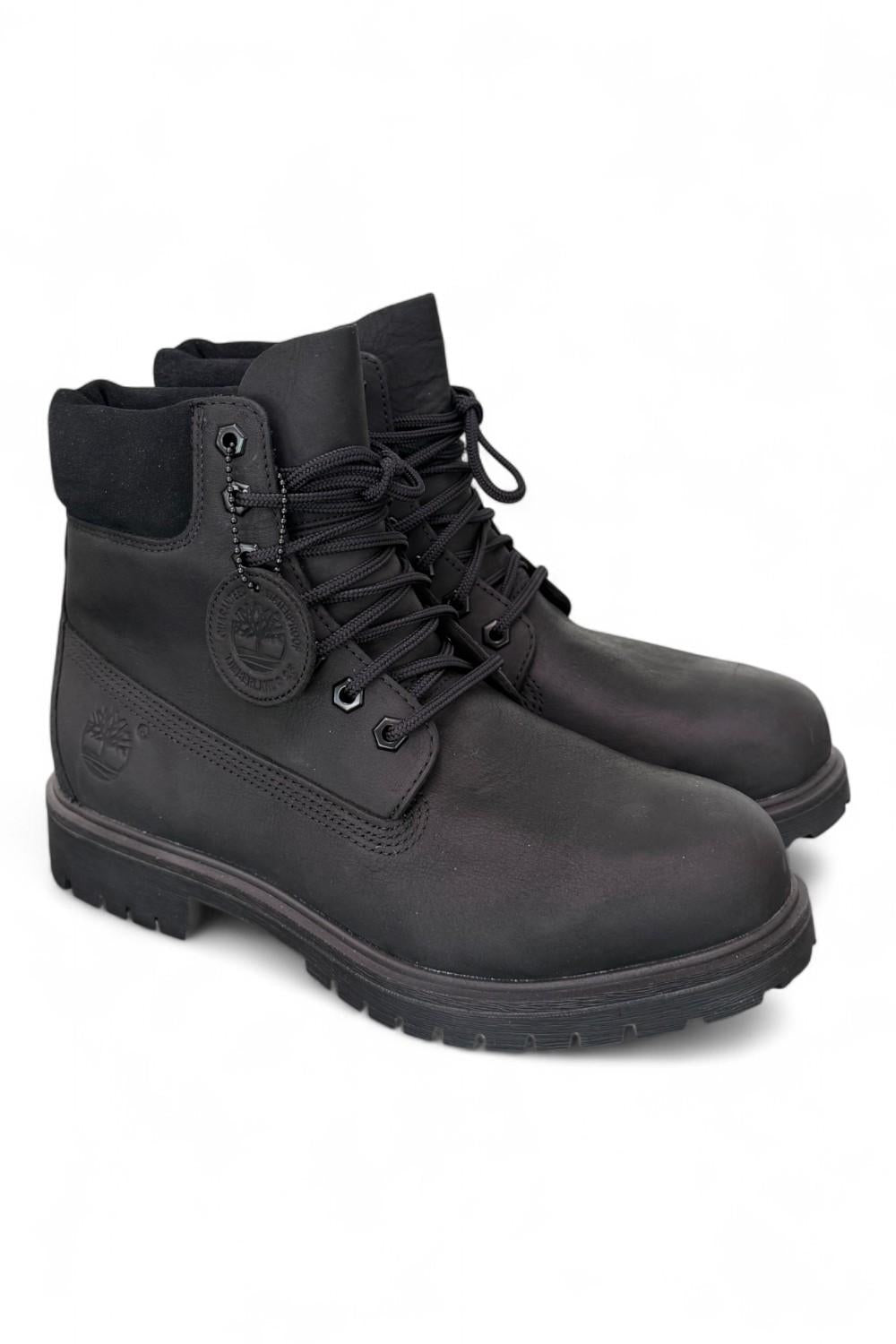 Anfibio Impermeabile Timberland® Premium 6-Inch da Uomo in pelle nera ingrassata 0A6CH6 