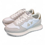 Sneaker donna SUN 68 ALLY white gold 
