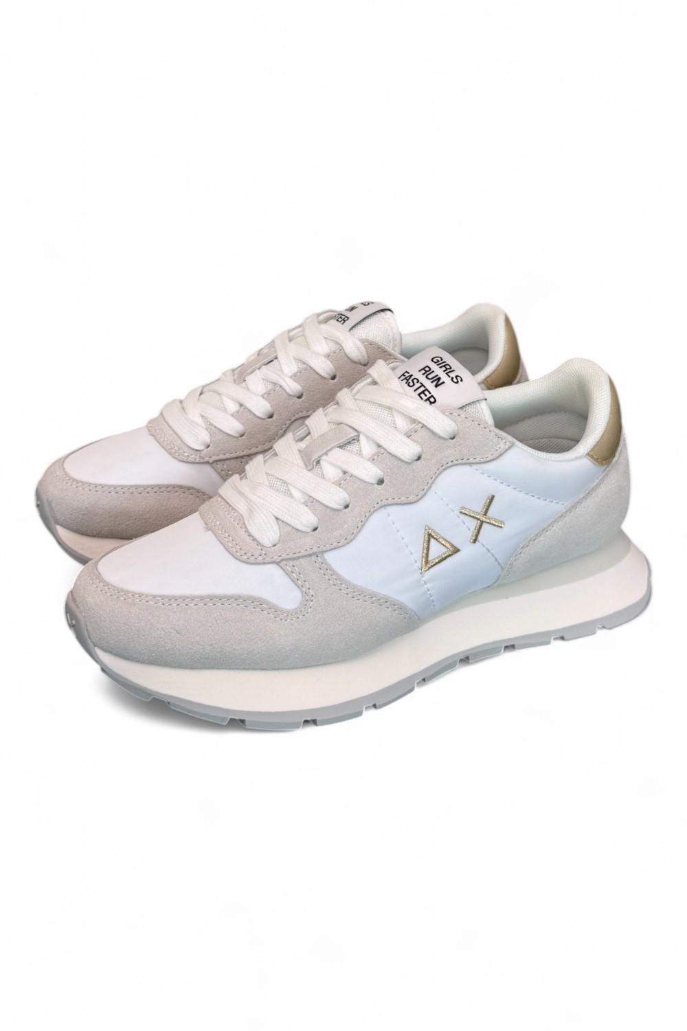 Sneaker donna SUN 68 ALLY white gold 