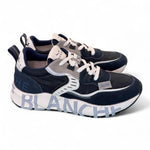 Sneaker uomo Club 01 Blu Voile Blanche<BR/> 