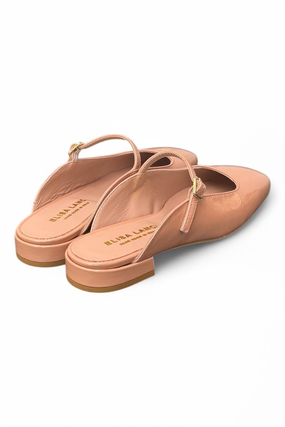 Sabot cintino naplak dark pink Elisa Lanci 