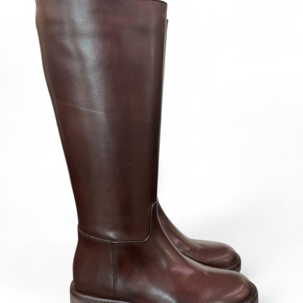 Stivale cavallerizzo pelle testa di moro Anima <BR/> 